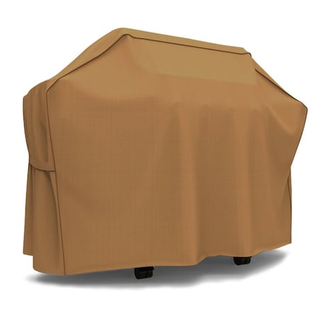 Heavy Duty Waterproof BBQ Grill Cover Protector, Coffee